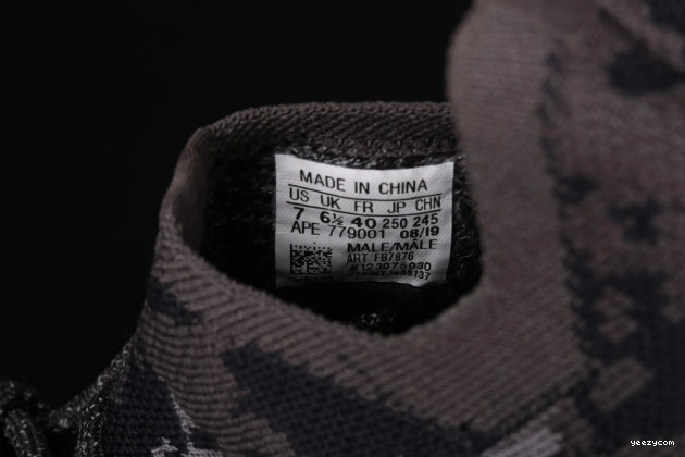 380 Yeezy FB7876 Black Boost Adidas 0902